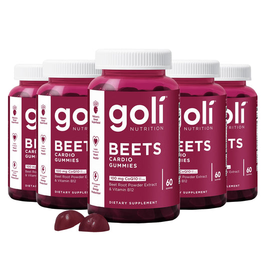 Goli Beets Cardio Gummy bottle 300-count