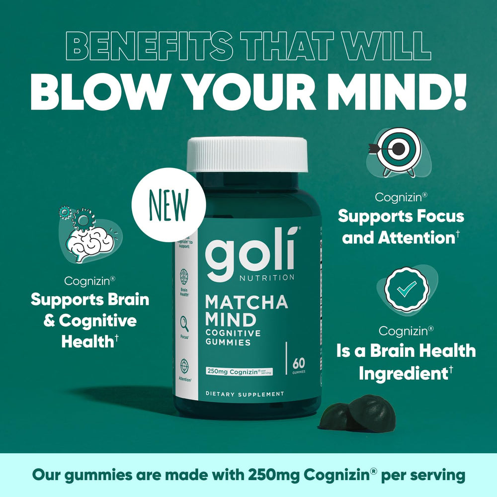 Matcha Mind Gummies ingredients list
