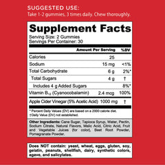 Vegan non-GMO gluten-free gelatin-free Goli gummies in a clear bottle
