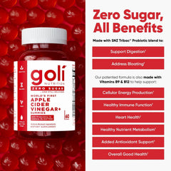 Goli close-up of gummy texture highlighting vegan pectin and clean label