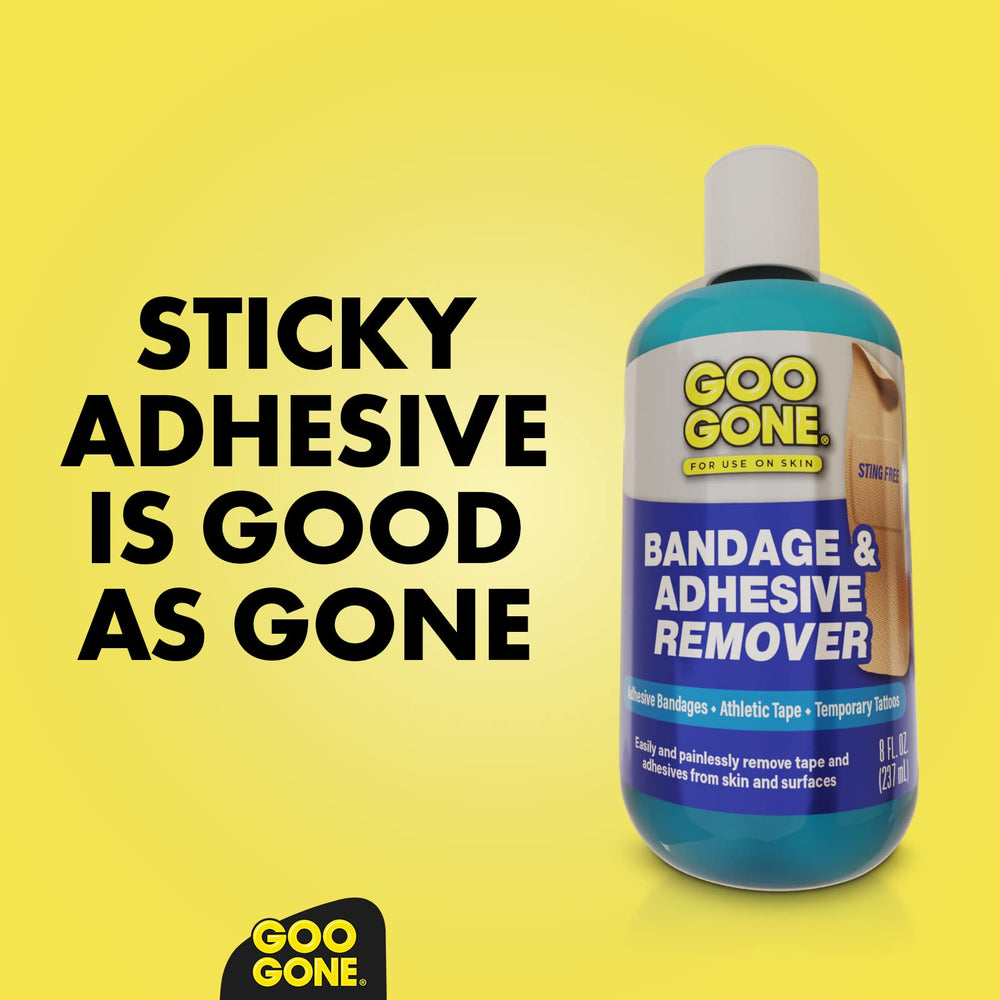 Goo Gone Brand Trust packaging highlighting years of reliability.