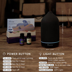 Gooamp ceramic diffuser in an office setting