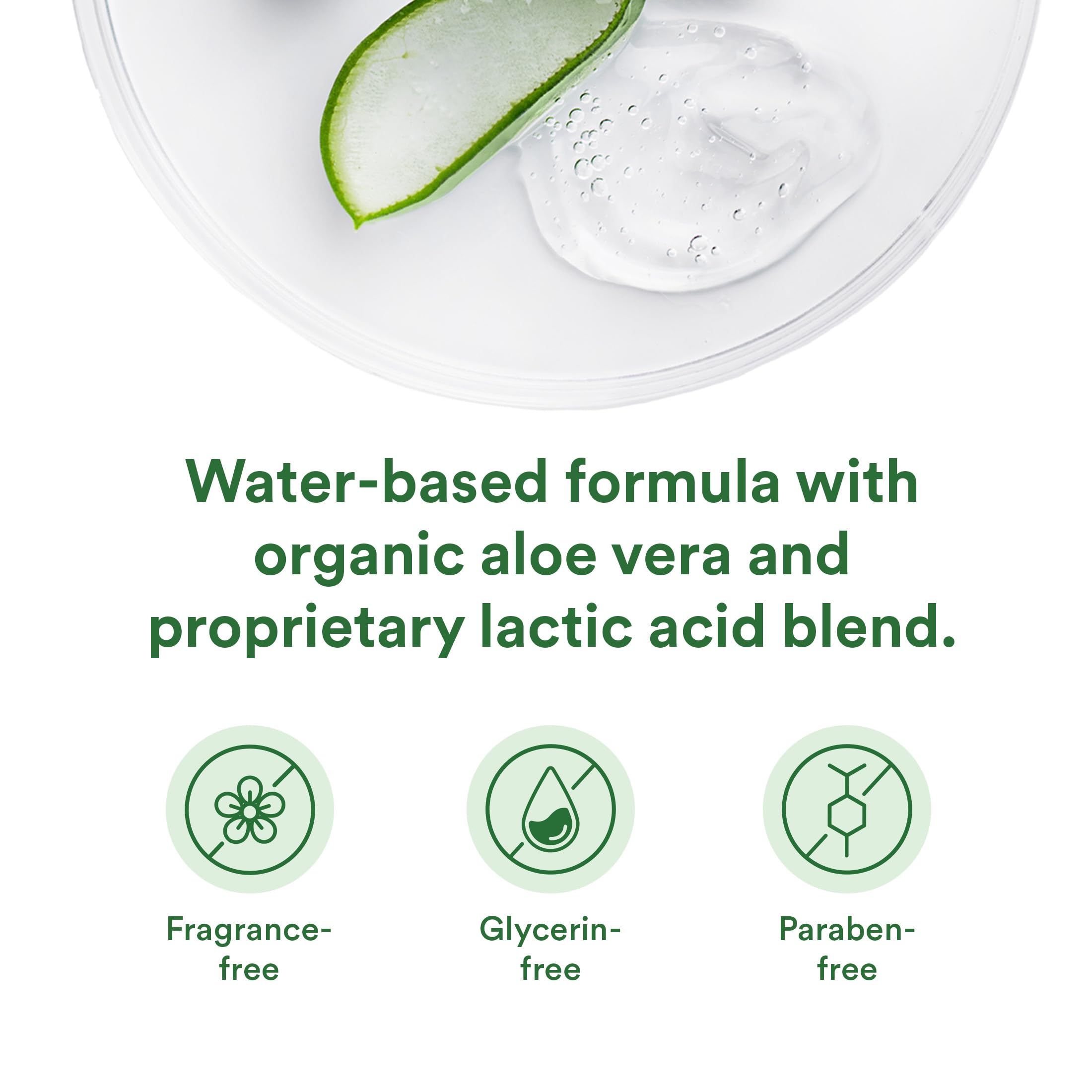 Good Clean Love Restore packaging showcases a clean, fragrance-free formula for sensitive users.