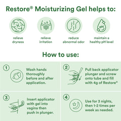 Good Clean Love Restore packaging box with product details