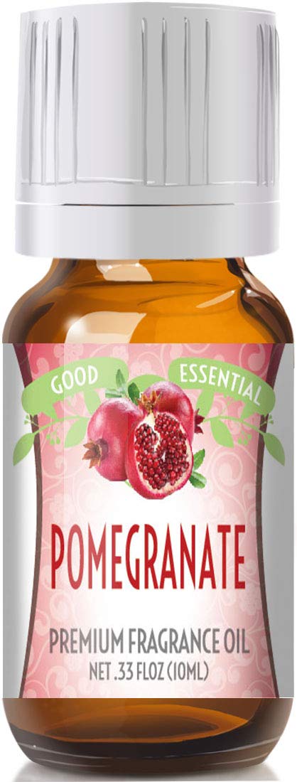 Good Essential Pomegranate Fragrance Oil 10ml bottle for diffusers, candles, soaps, lotions and perfumes