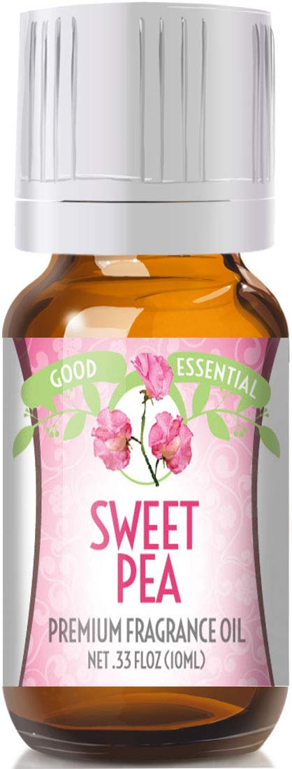 Good Essential Sweet Pea Fragrance Oil 10ml bottle with euro dropper