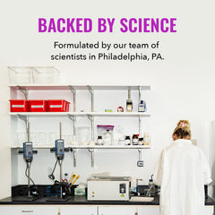Serum with Vitamin C booster being applied to skin