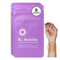 The Good Patch B12 Awake Patch box and packaging