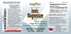 Liquid magnesium chloride drops for fast absorption