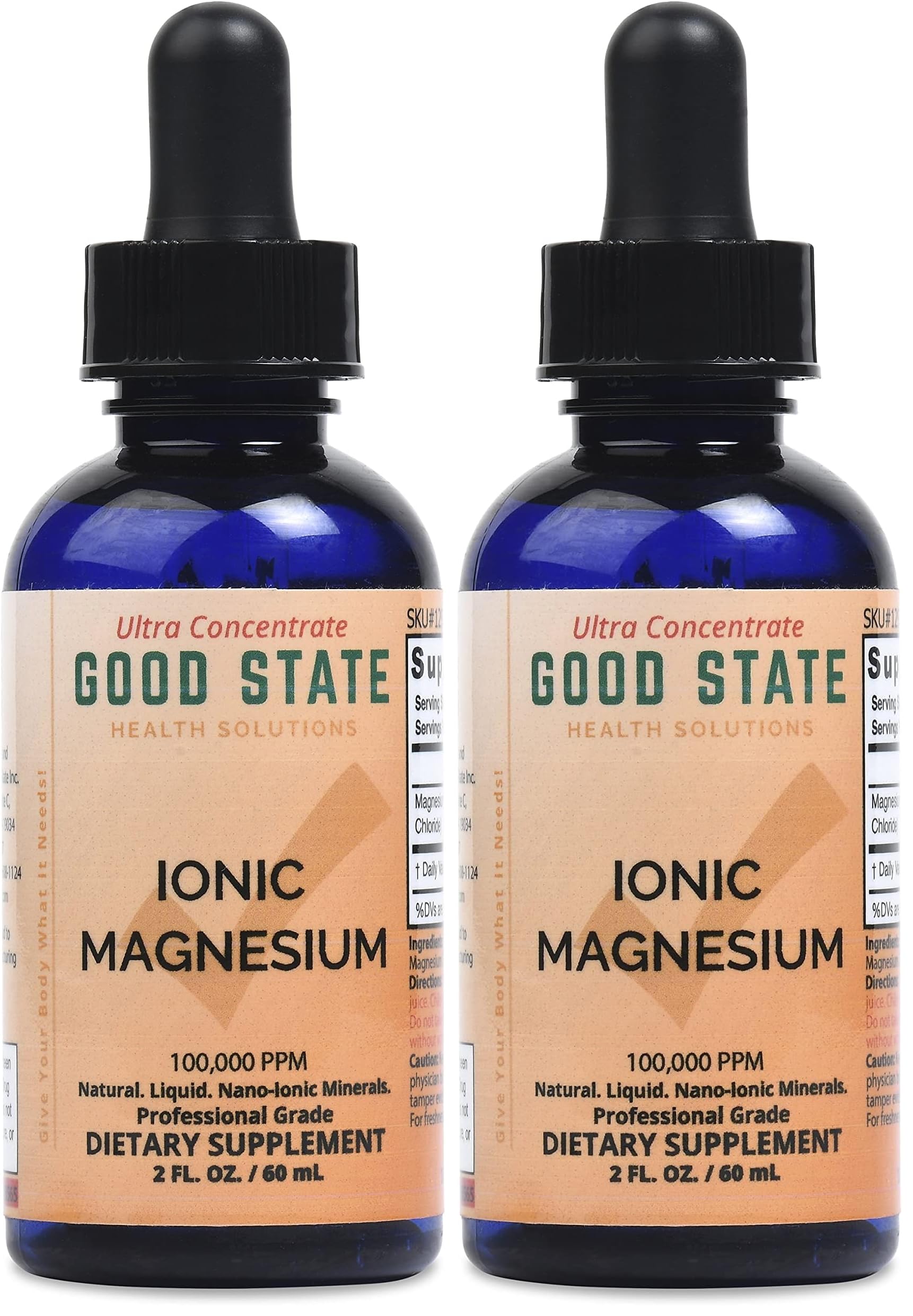 Good State Liquid Ionic Magnesium Ultra Concentrate bottle label