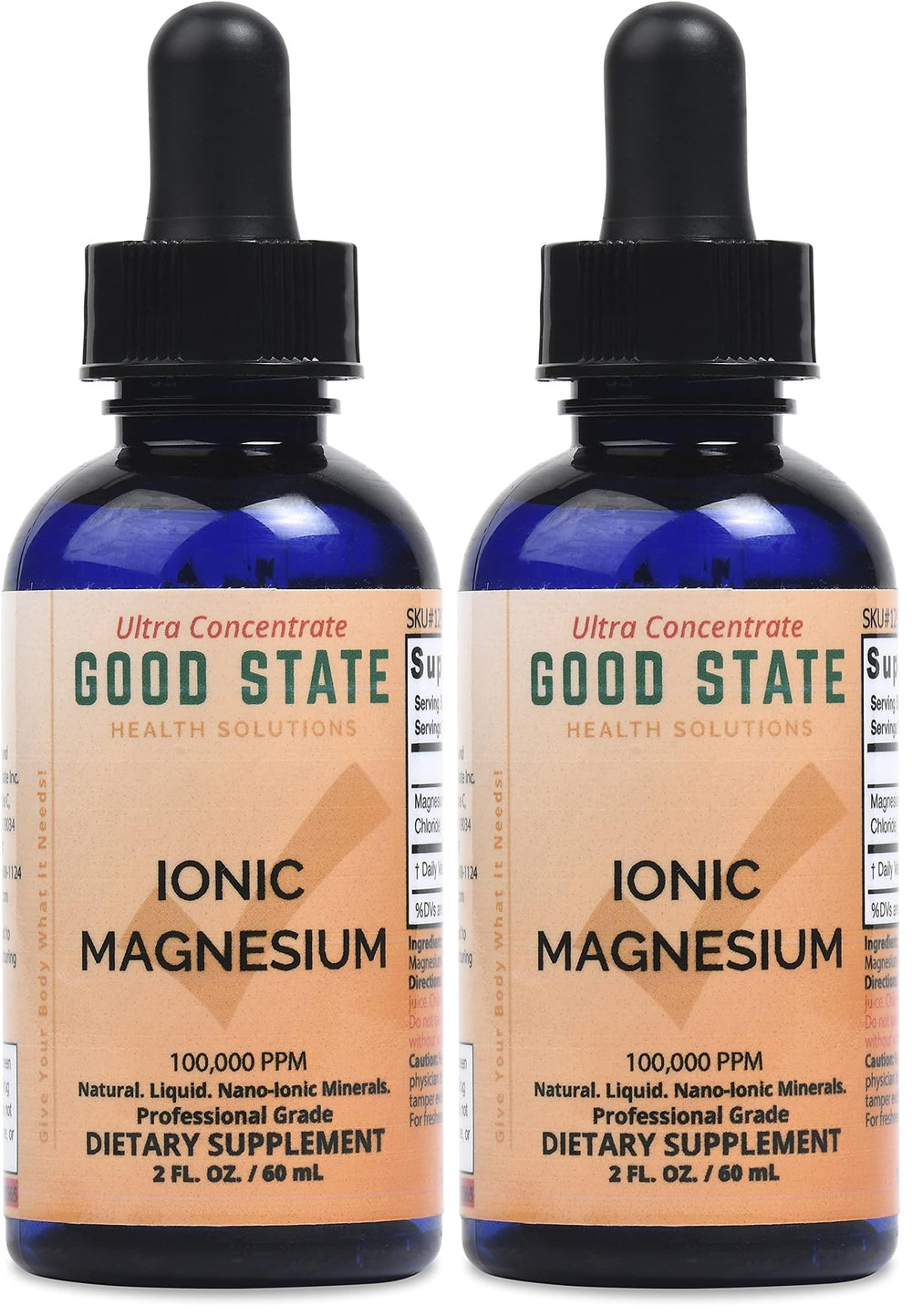 Good State Liquid Ionic Magnesium Ultra Concentrate bottle label