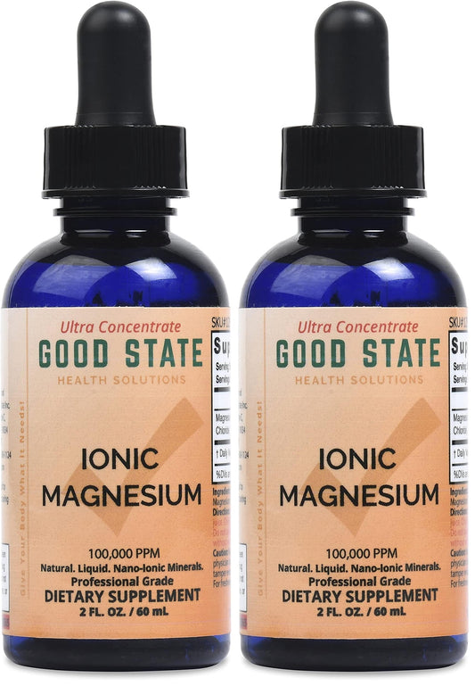 Good State Liquid Ionic Magnesium Ultra Concentrate bottle label