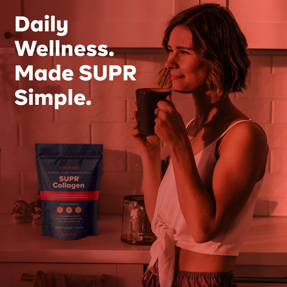 Ingredients: collagen peptides, soluble fiber, polyphenols, vitamins
