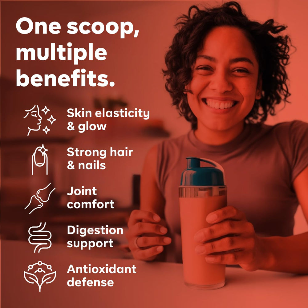 Serving scoop of SUPR Collagen Powder