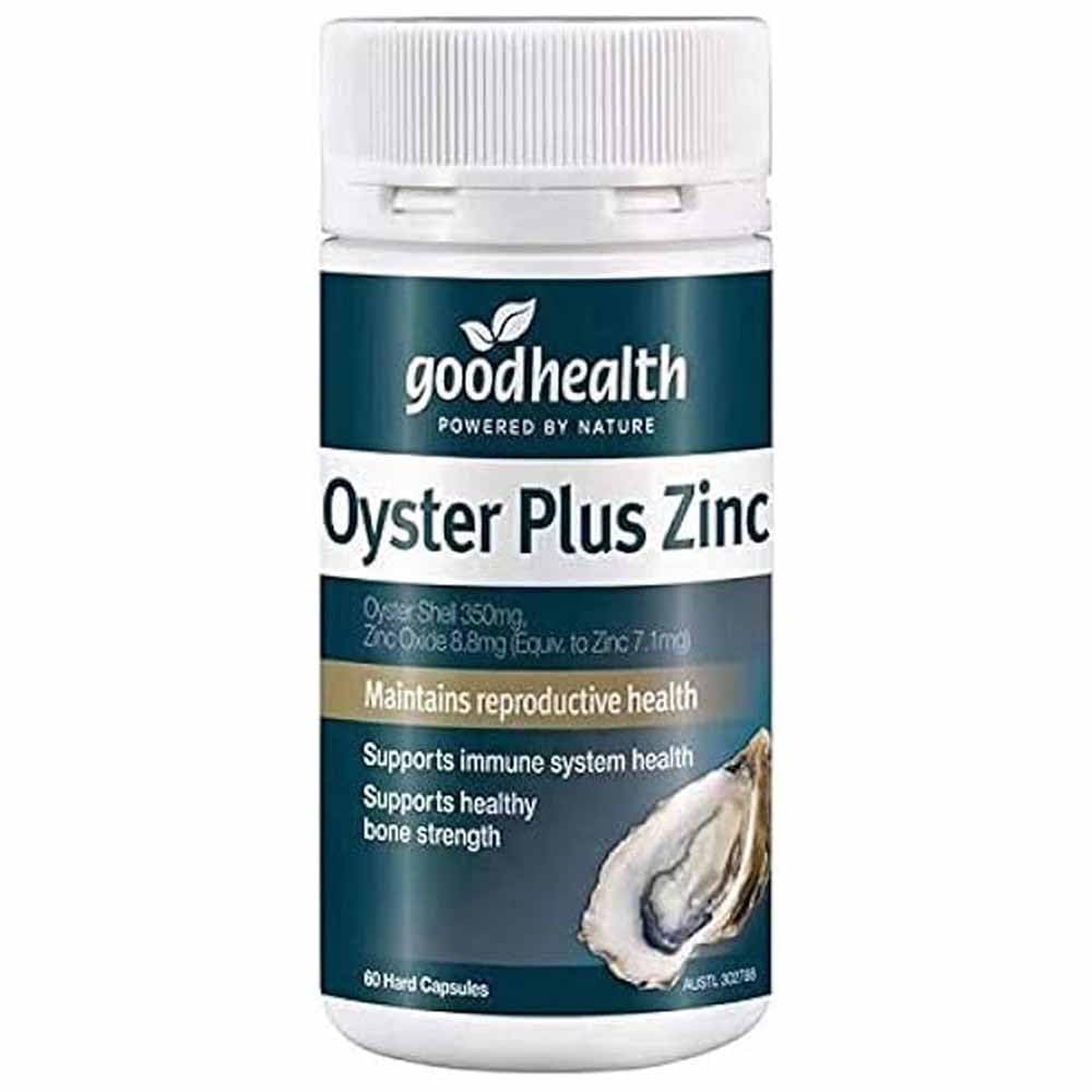 Goodhealth Oyster Plus bottle with 60 capsules