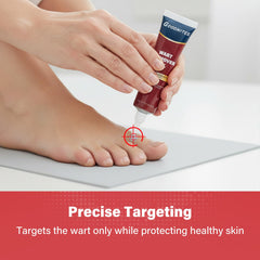 Goodnites wart remover gel features a pain-free formula for comfortable use.