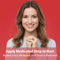 Goodnites wart remover pads waterproof patch ready for daily wear