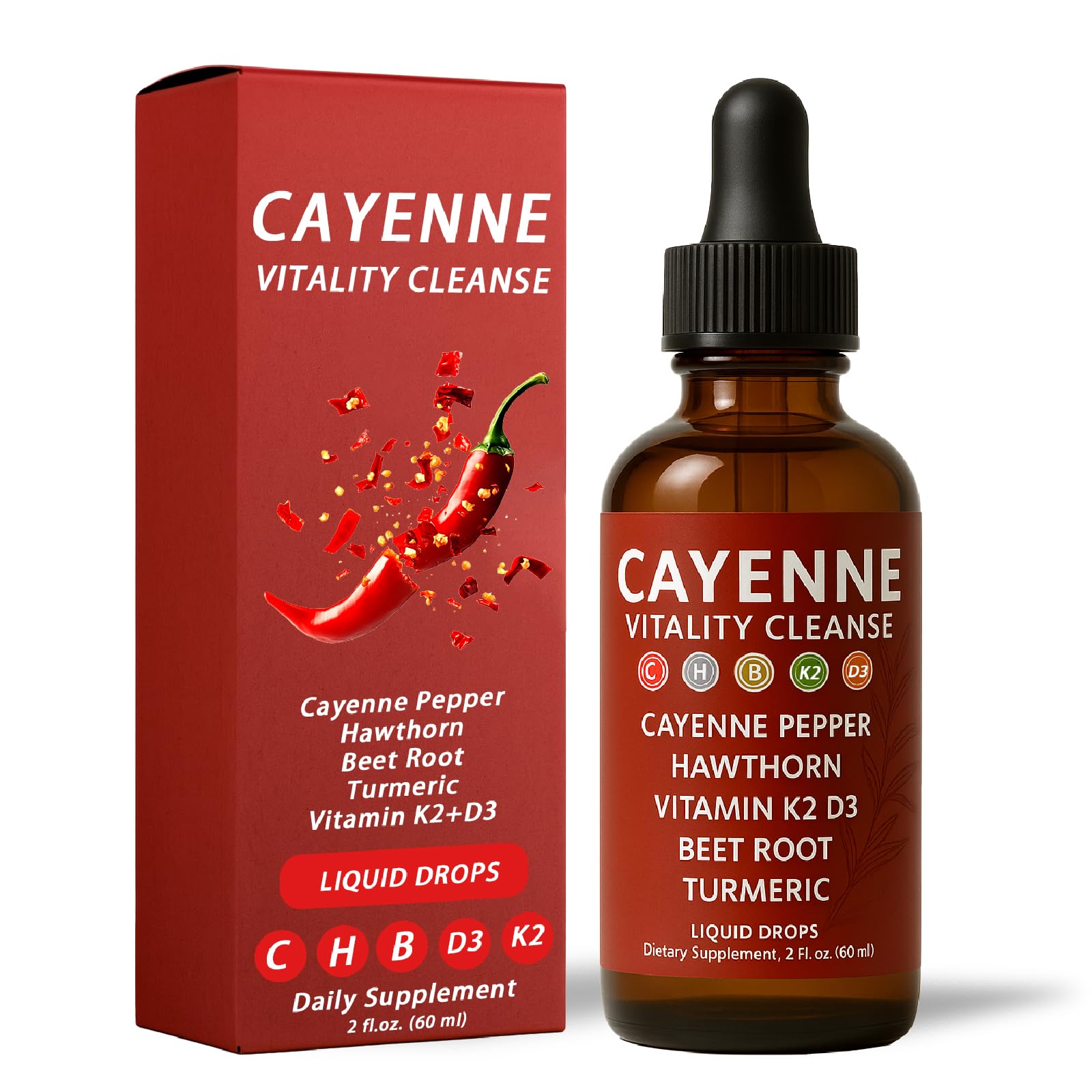 GOOVIP Maxivita CayennePepper Liquid Extract bottle