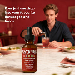 Vegan, non-GMO Organic Pepper Extract label