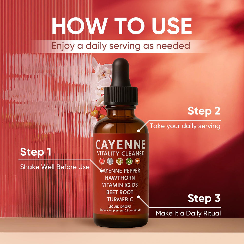 Lifestyle image showing daily wellness with drops