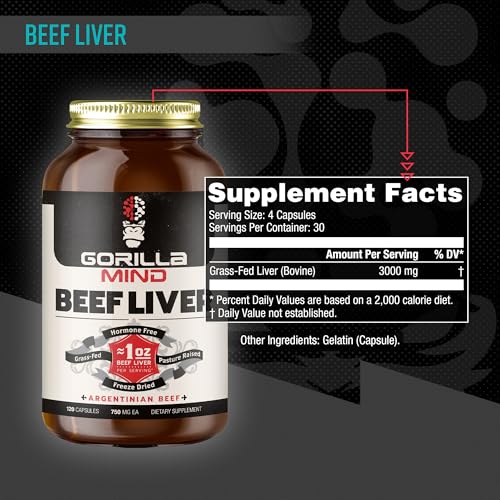 Freeze-dried beef liver capsules for daily nutrition