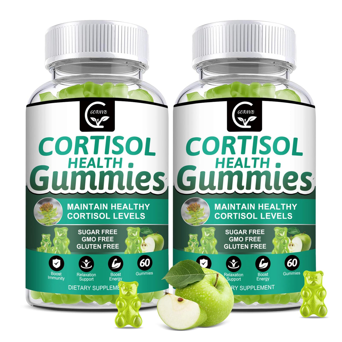 GORNVB Cortisol Gummies 2-Pack hero image
