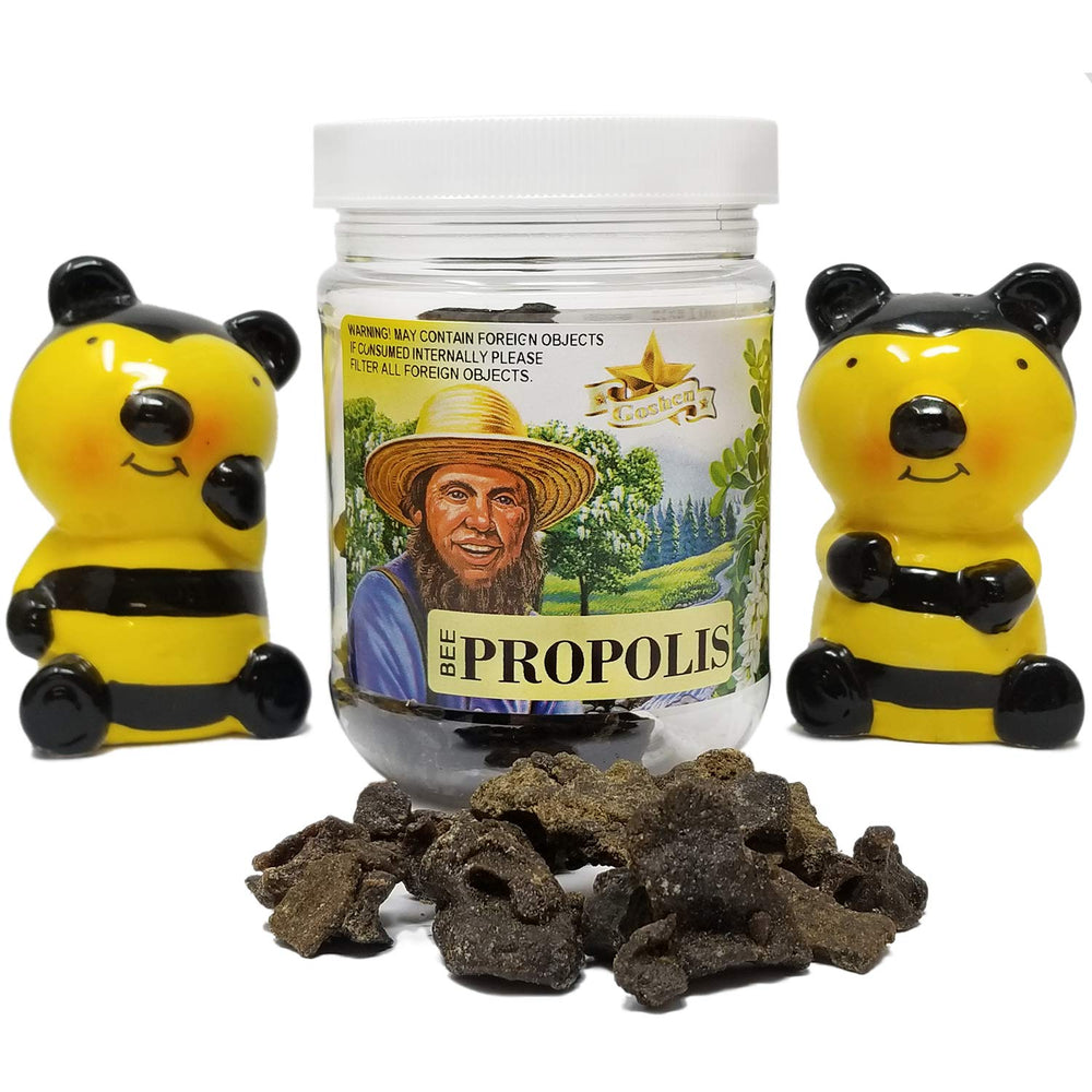 Propolis used in salves and infused oils
