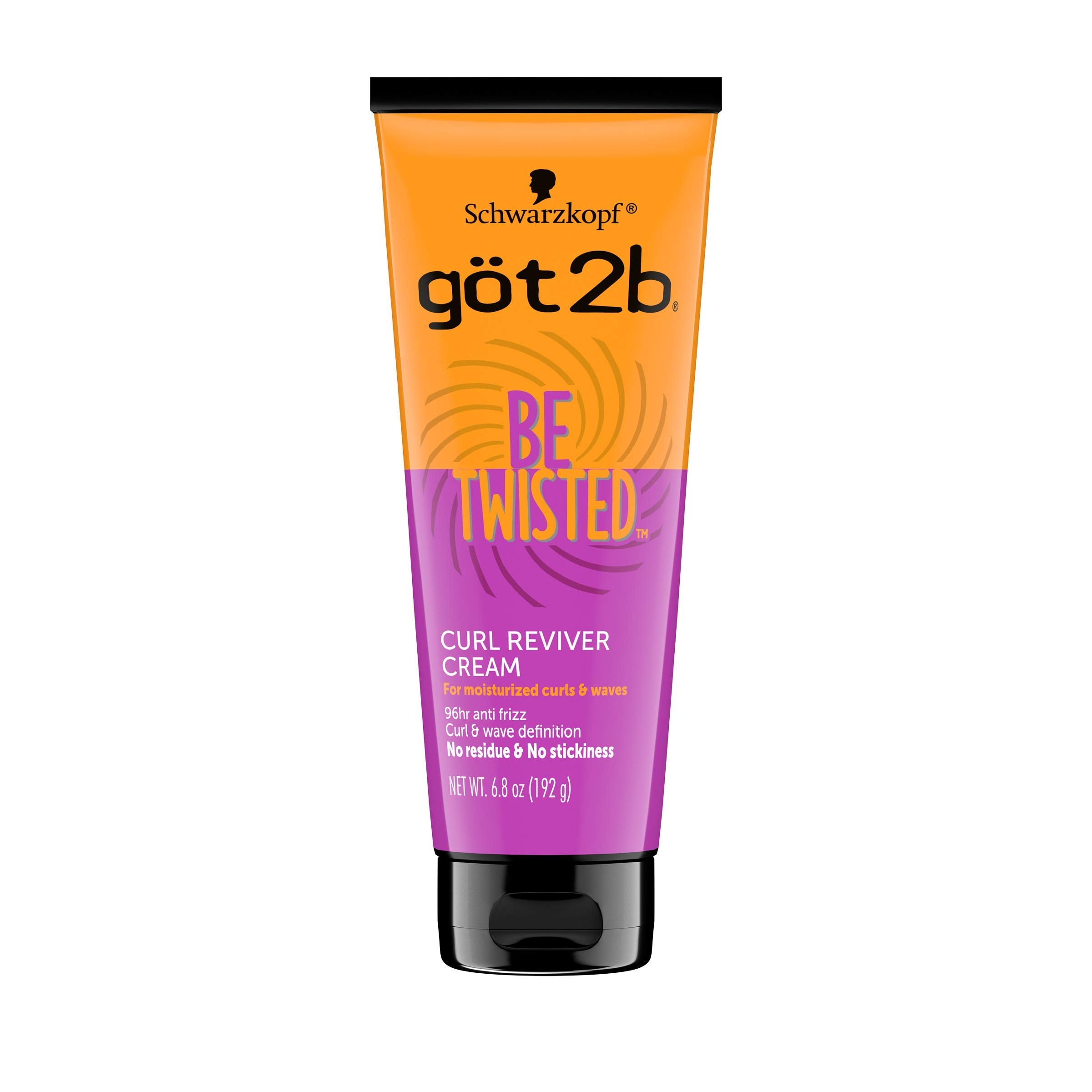Got2B Be Twisted curl reviver cream bottle for defined, frizz-controlled curls.