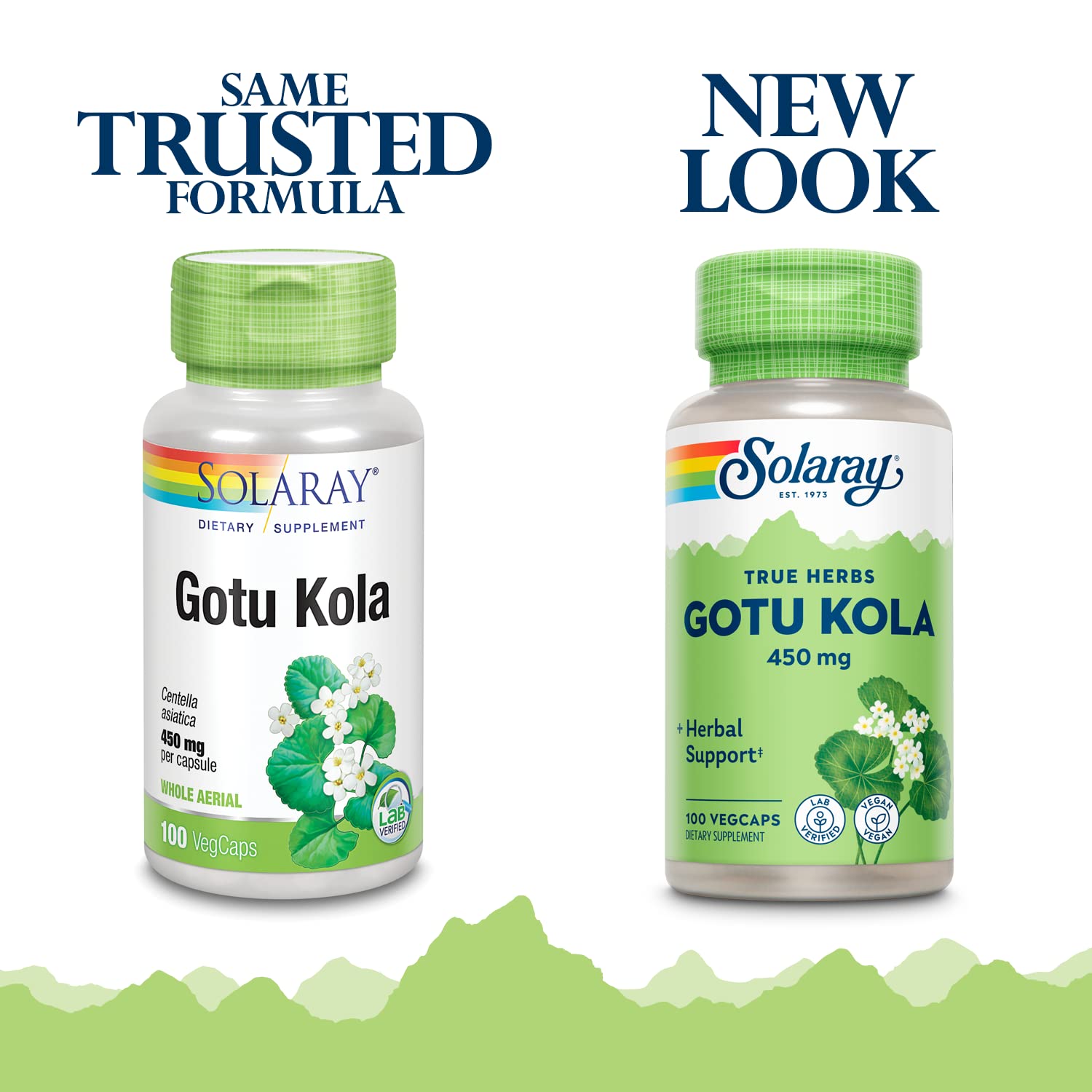 Non-GMO verification logo for Gotu Kola supplement