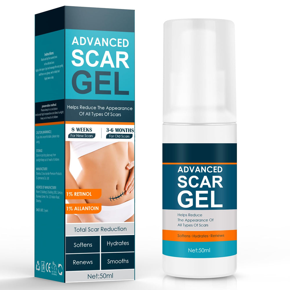 Gowgaw Scar Gel bottle for easy daily scar care