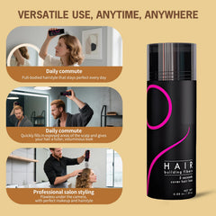 gowwim hair fibers natural finish without clumps