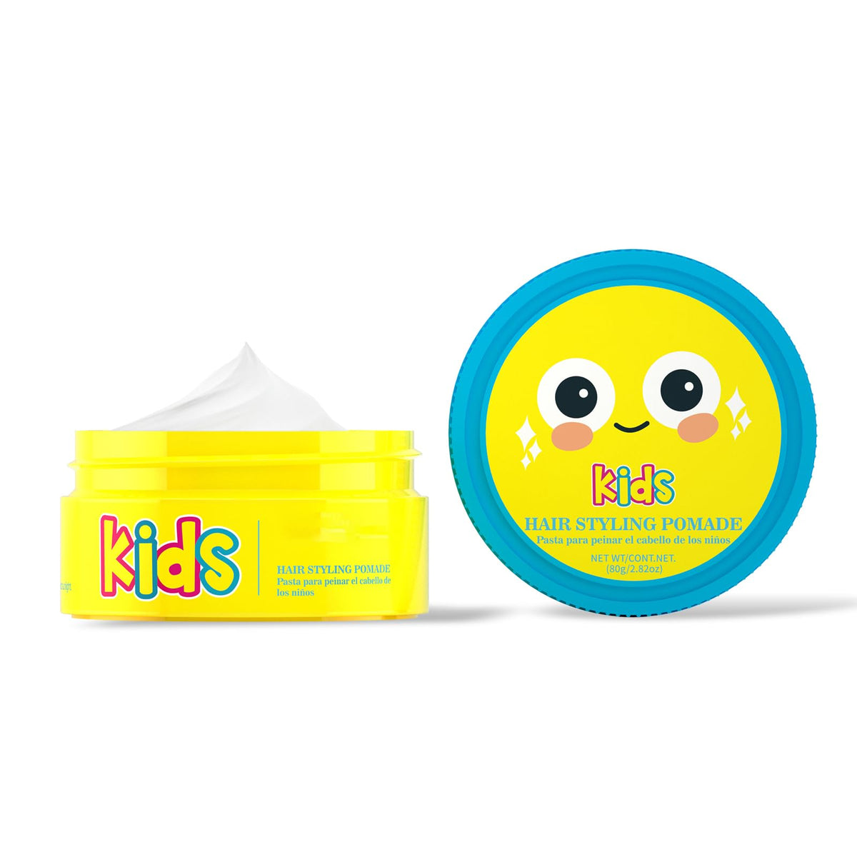 gowwim kids hair styling cream bottle with pump for easy daily grooming