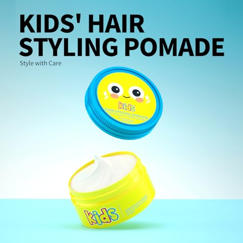 gowwim kids hair styling cream dispensing pump close-up for quick styling