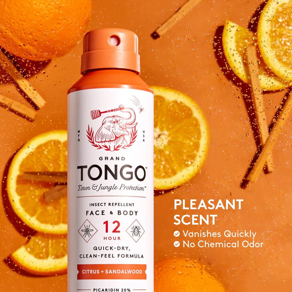 Grand Tongo 12-hour protection for mosquitoes and ticks in real outdoor settings