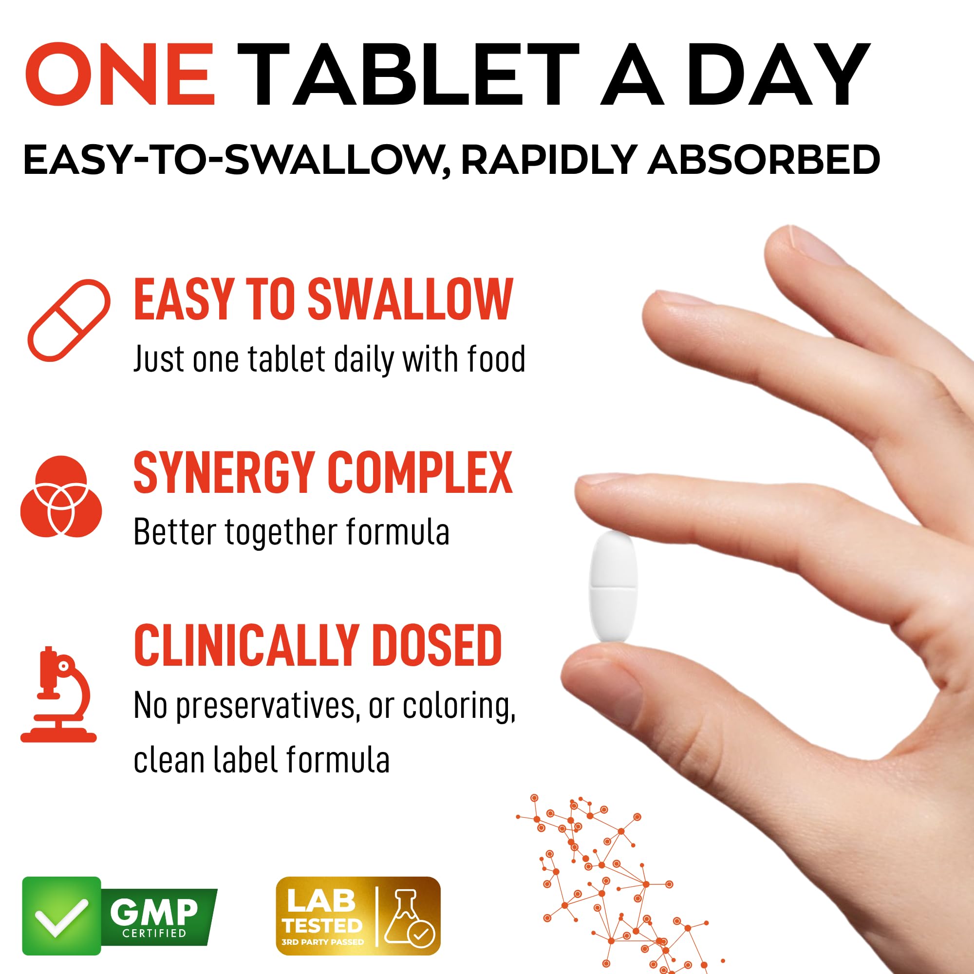 Bottle with 60 one-a-day tablets – Granions