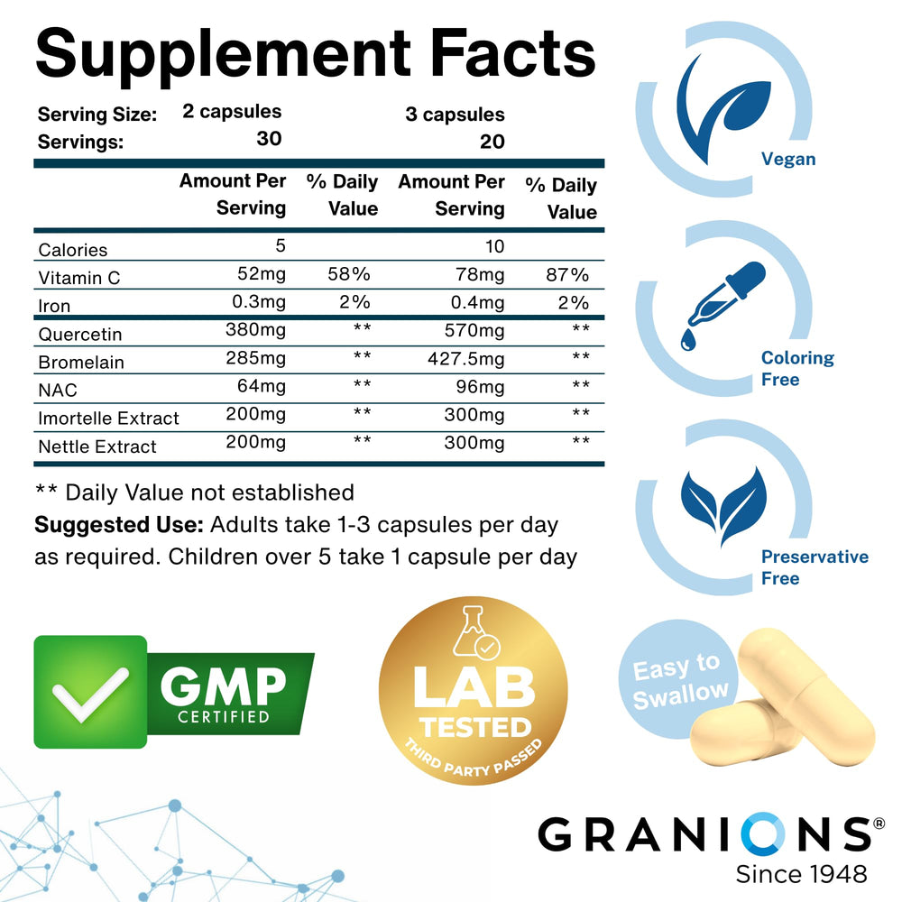 Vegan capsules in the bottle