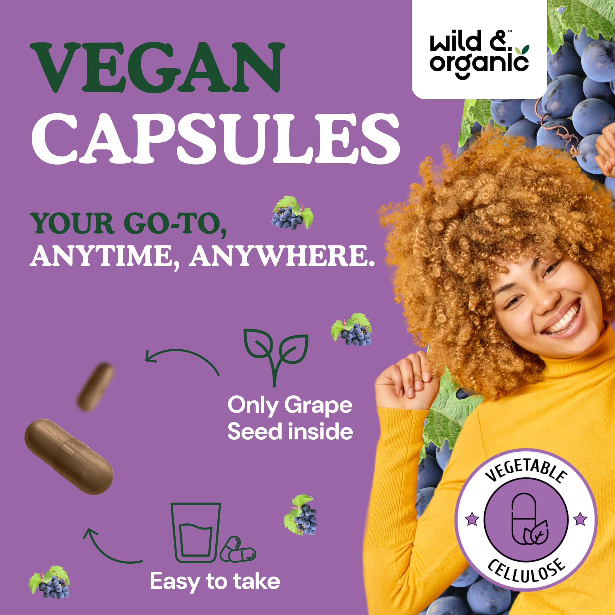 Non-GMO and natural ingredients insignia on packaging