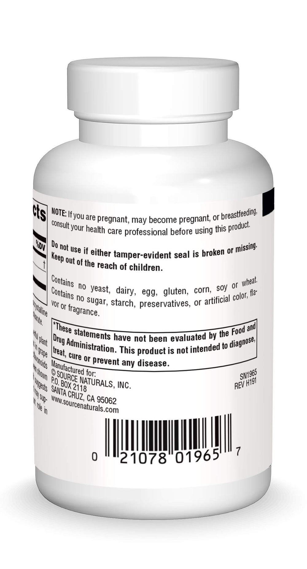 Close-up of grape seed extract procyanidins illustration