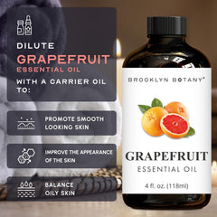 Grapefruit essential oil used in diffuser blends
