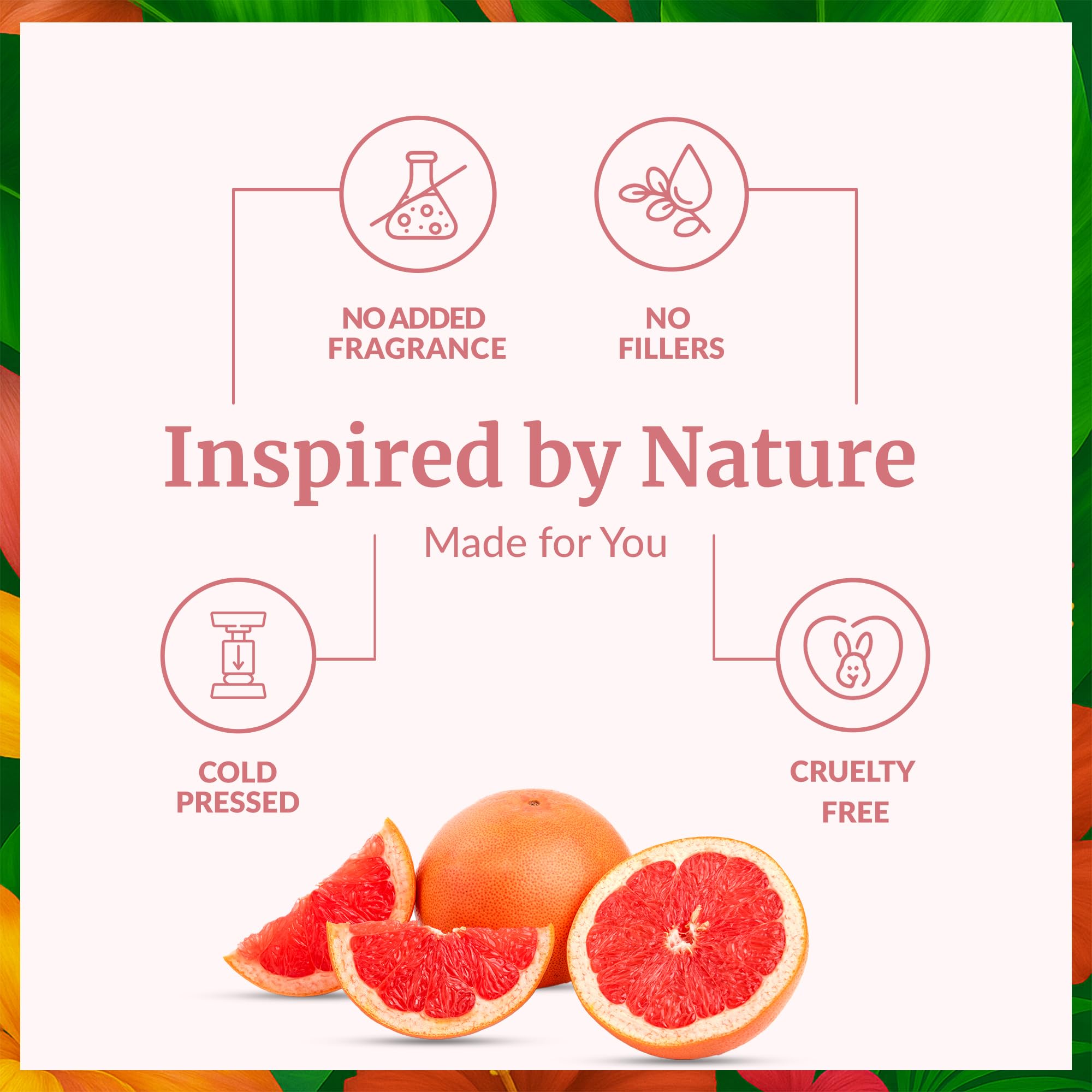 Grapefruit Pink essential oil for hair care and scalp massage