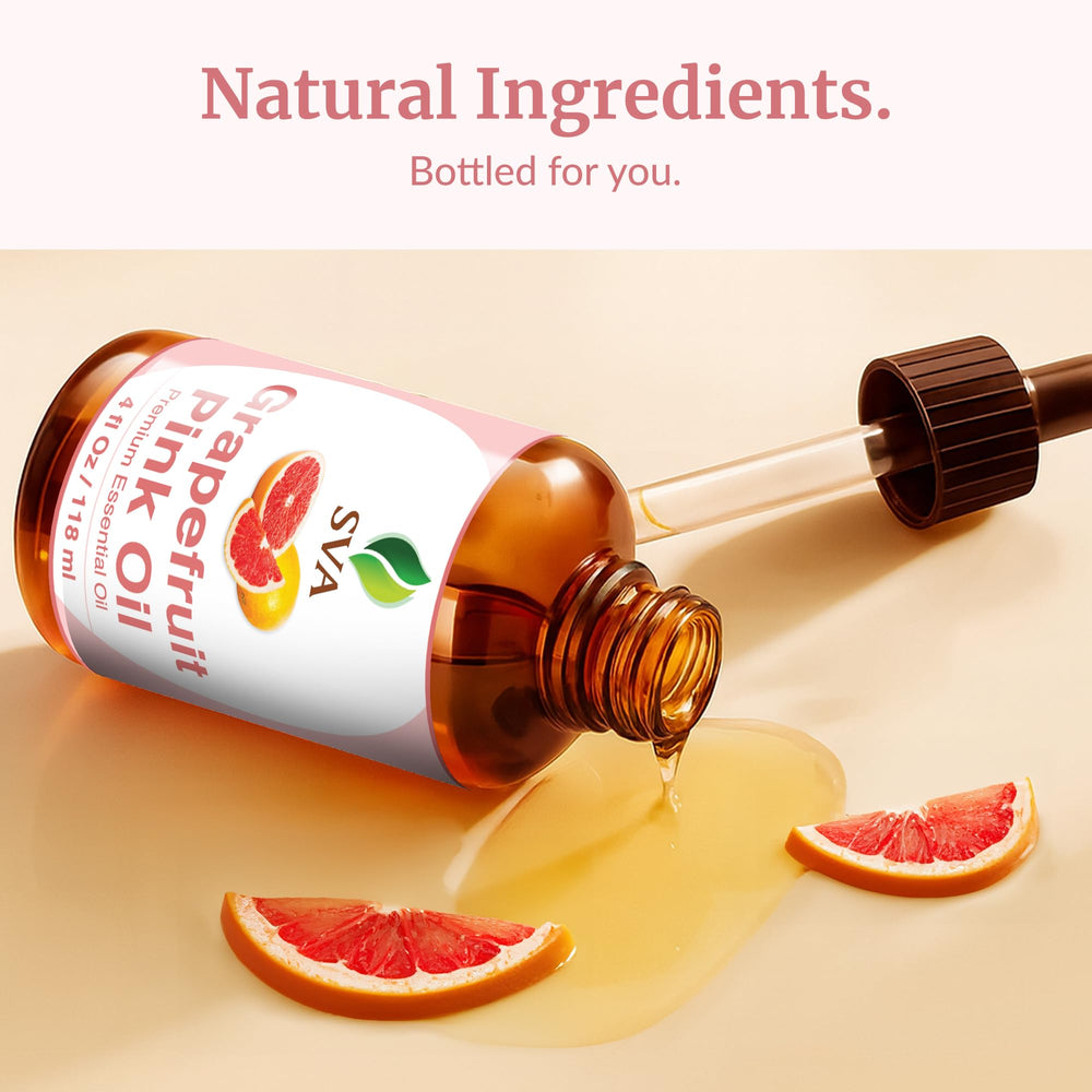 SVA Grapefruit Pink Essential Oil packaging