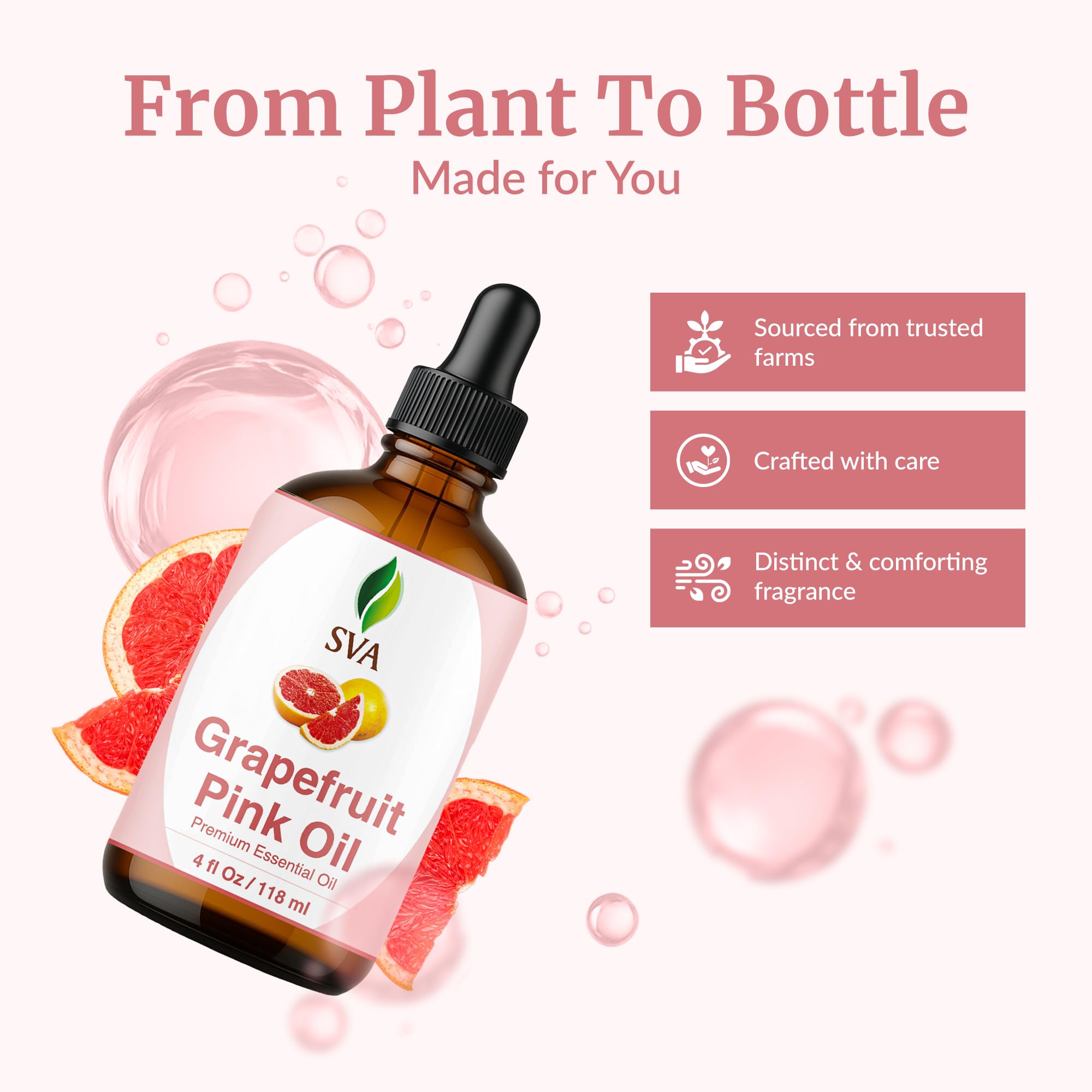 Grapefruit Pink essential oil for skin care