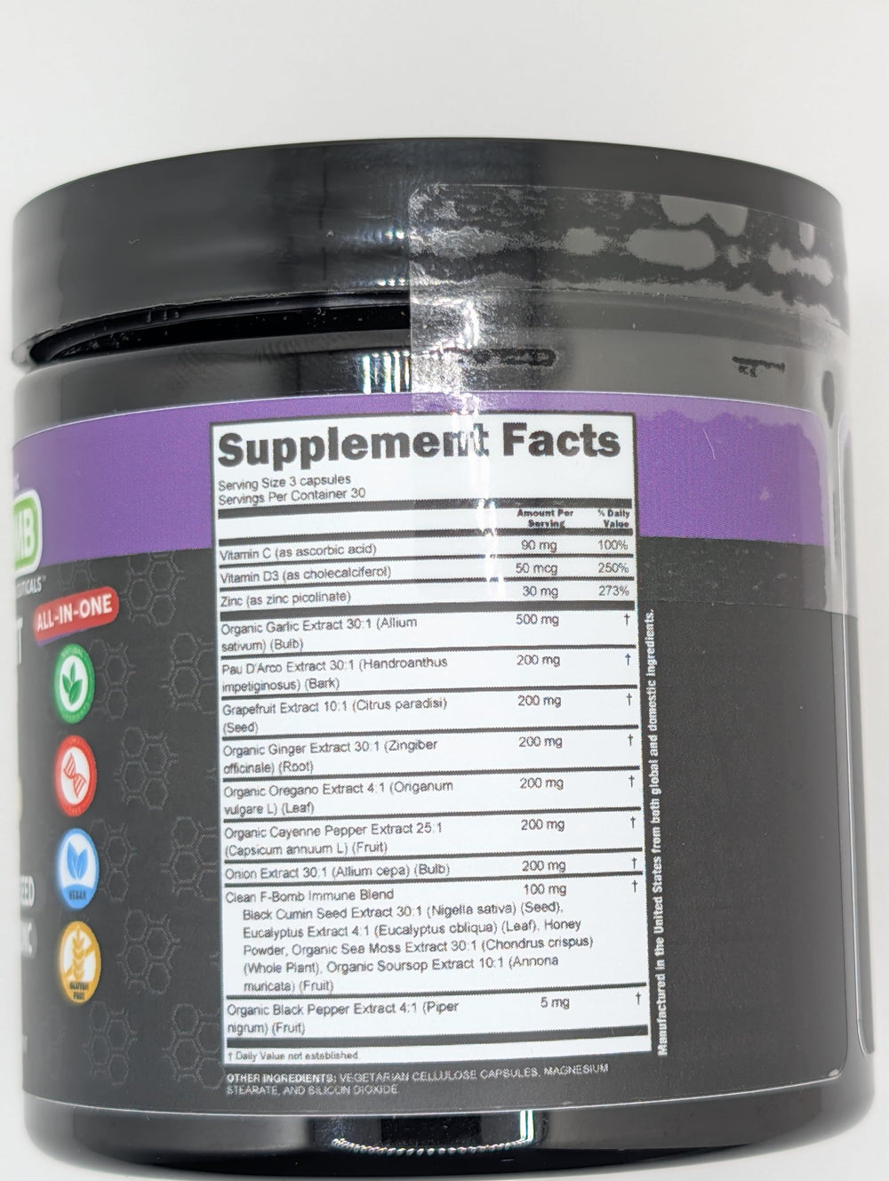 Grapefruit seed extract for immune support
