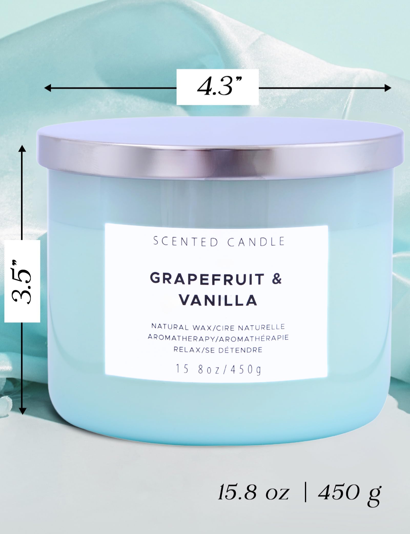 Gift-ready packaging with sleek metal lid and To & From card