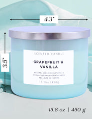 Gift-ready packaging with sleek metal lid and To & From card