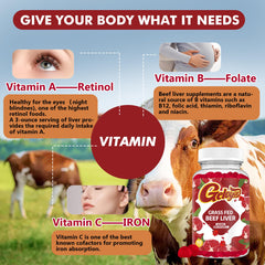 Grass-fed Beef Liver Gummies packaging