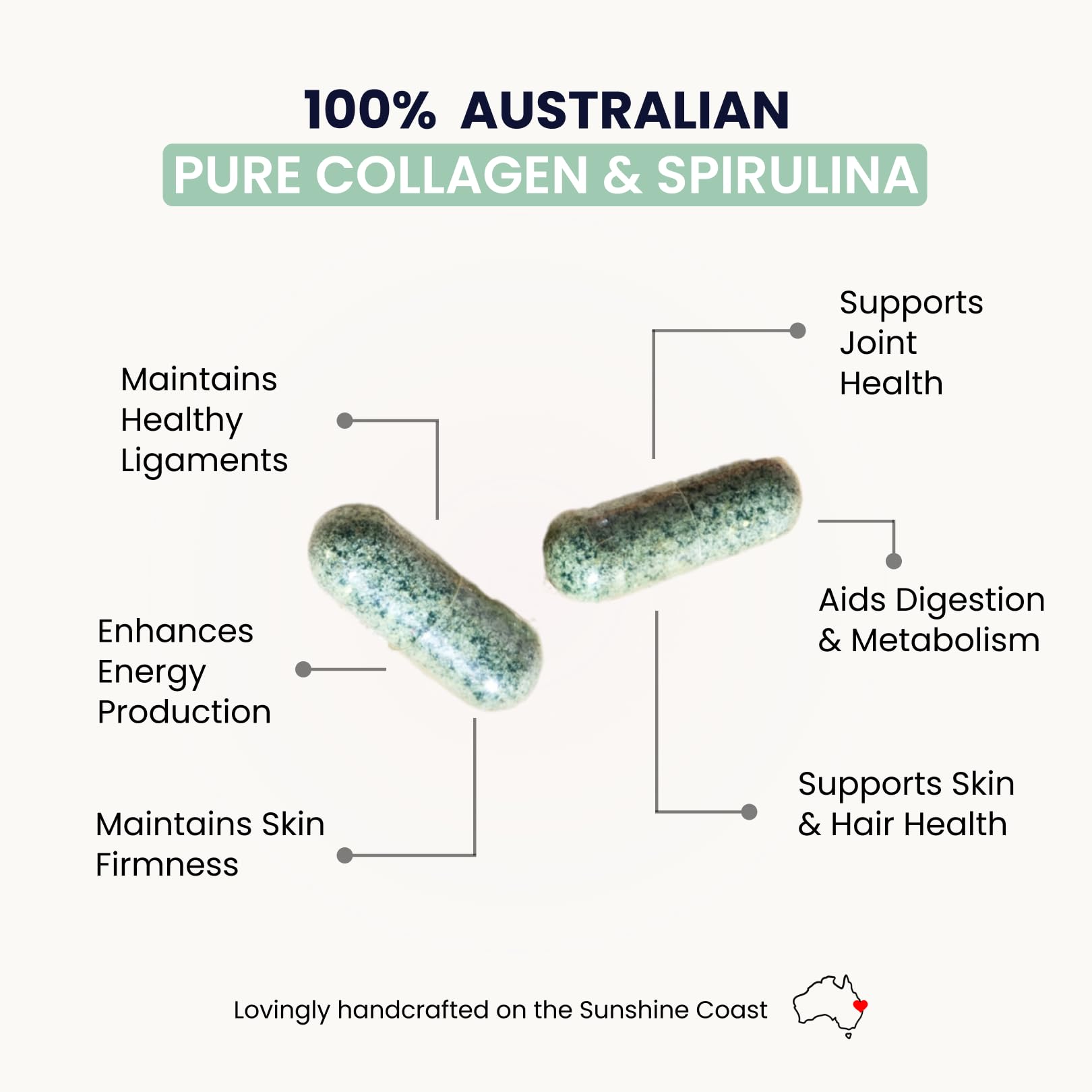 Collagen sourced from grass-fed cattle