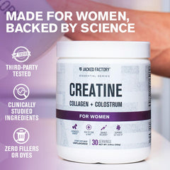 Grass-fed collagen hydrolysate for healthy hair, skin, and nails