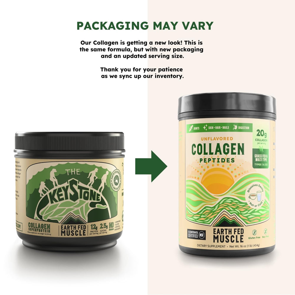 Grass-fed collagen source illustration