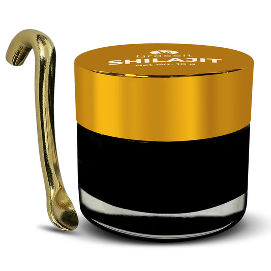 Grassit Shilajit Resin 10G jar front view